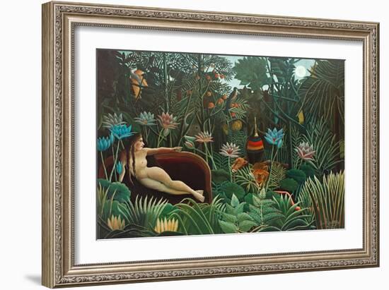 The Dream, 1910-Henri Rousseau-Framed Giclee Print