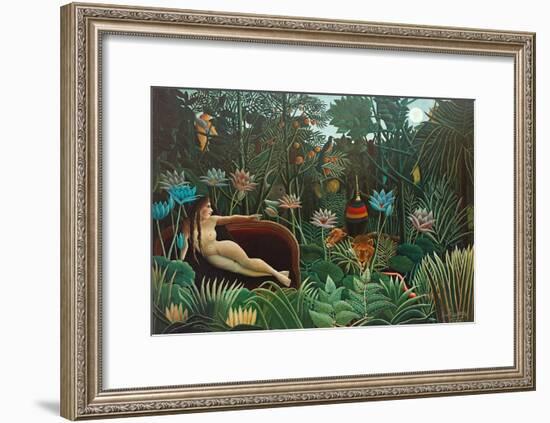 The Dream, 1910-Henri Rousseau-Framed Giclee Print