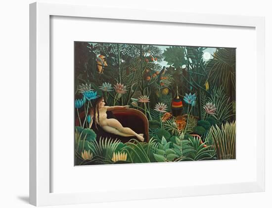 The Dream, 1910-Henri Rousseau-Framed Giclee Print