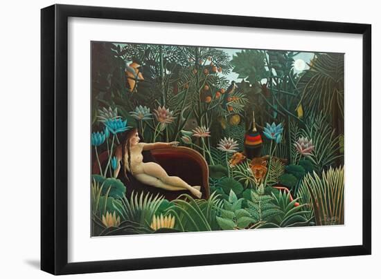 The Dream, 1910-Henri Rousseau-Framed Giclee Print