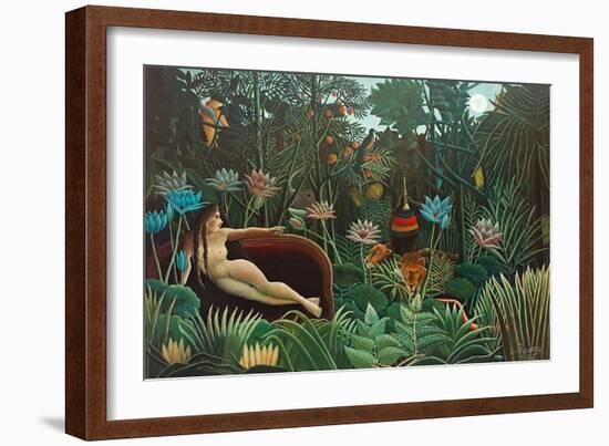 The Dream, 1910-Henri Rousseau-Framed Giclee Print