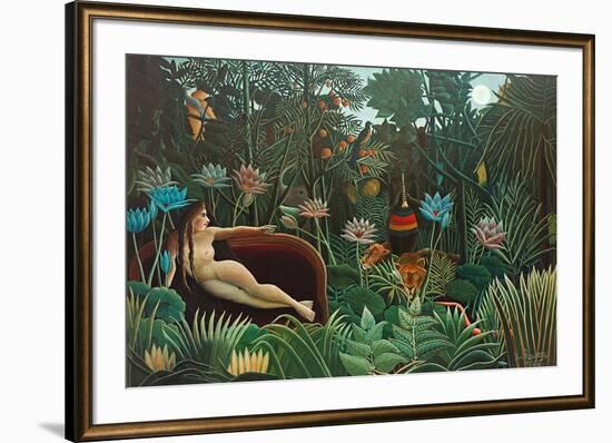 The Dream, 1910-Henri Rousseau-Framed Giclee Print