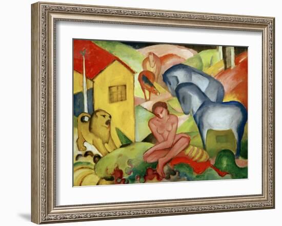 The Dream 1912-Franz Marc-Framed Giclee Print