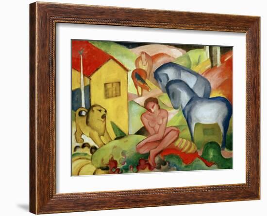 The Dream 1912-Franz Marc-Framed Giclee Print