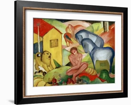 The Dream 1912-Franz Marc-Framed Giclee Print