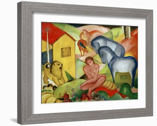 The Dream 1912-Franz Marc-Framed Giclee Print