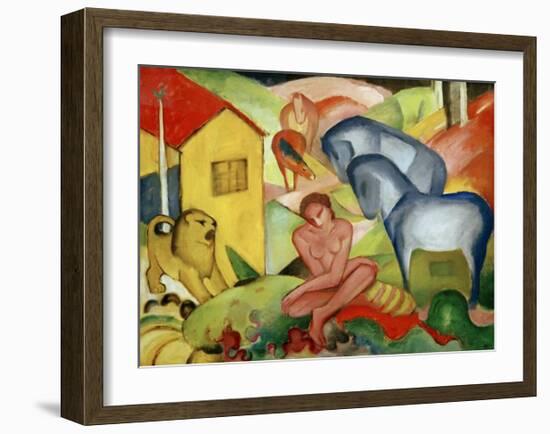 The Dream 1912-Franz Marc-Framed Giclee Print