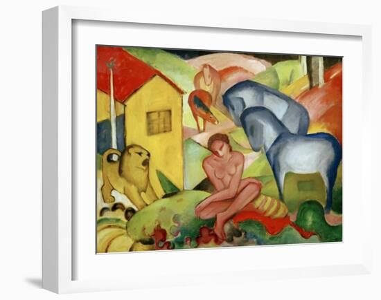 The Dream 1912-Franz Marc-Framed Giclee Print