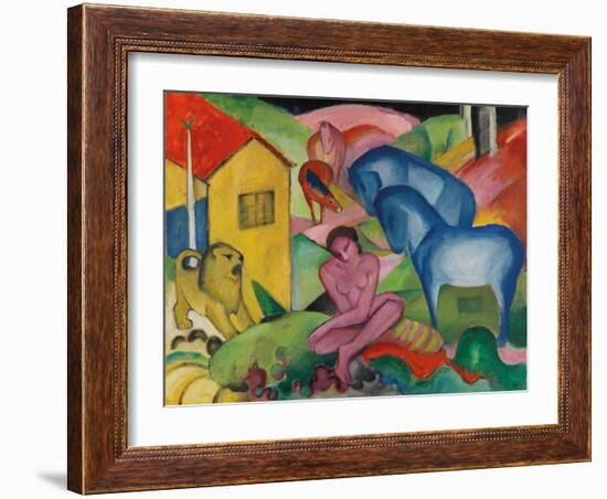 The Dream, 1912-Franz Marc-Framed Giclee Print