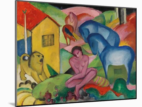 The Dream, 1912-Franz Marc-Mounted Giclee Print