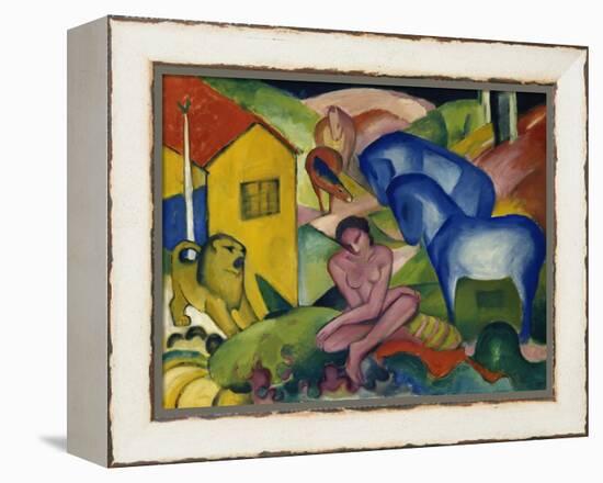 The Dream, 1912-Franz Marc-Framed Premier Image Canvas