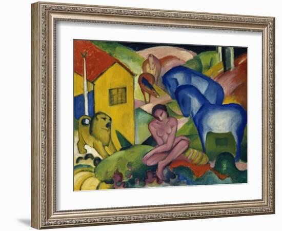 The Dream, 1912-Franz Marc-Framed Giclee Print