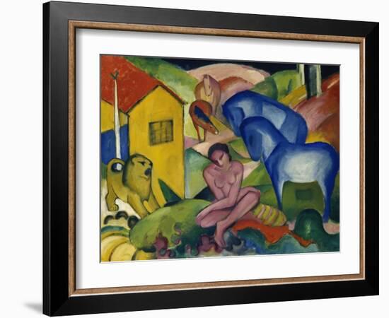 The Dream, 1912-Franz Marc-Framed Giclee Print