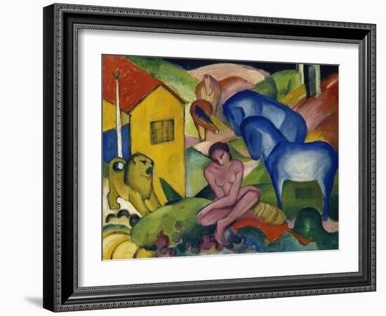 The Dream, 1912-Franz Marc-Framed Giclee Print