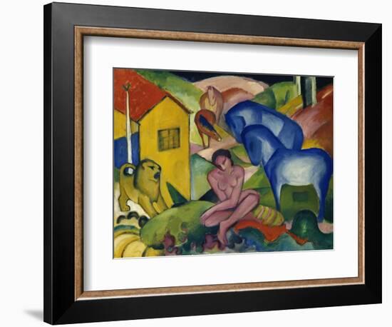 The Dream, 1912-Franz Marc-Framed Giclee Print