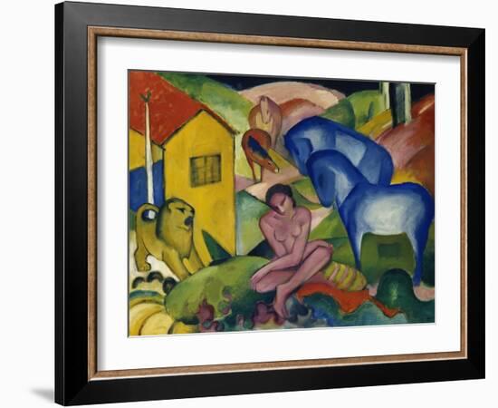 The Dream, 1912-Franz Marc-Framed Giclee Print