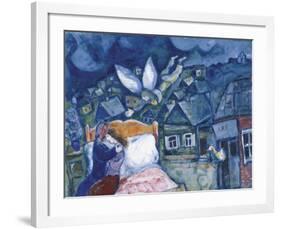 The Dream, 1939-Marc Chagall-Framed Art Print