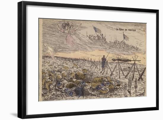 The Dream Comes True, World War I-null-Framed Giclee Print