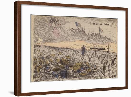 The Dream Comes True, World War I-null-Framed Giclee Print