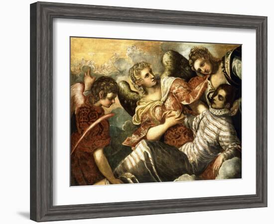 The Dream of Allesandro Farnese-Jacopo Robusti Tintoretto-Framed Giclee Print