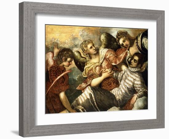 The Dream of Allesandro Farnese-Jacopo Robusti Tintoretto-Framed Giclee Print