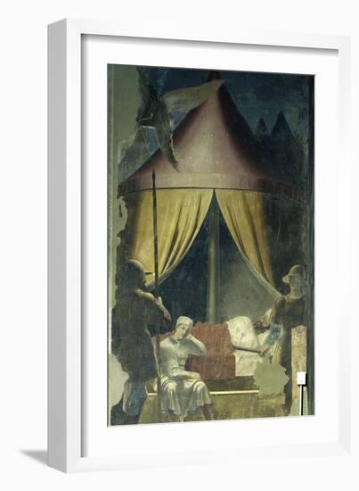 The Dream of Constantine-Piero della Francesca-Framed Giclee Print