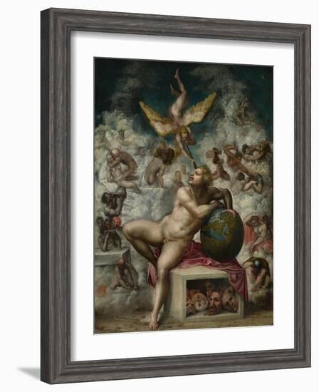 The Dream of Human Life, after 1533-Michelangelo Buonarroti-Framed Giclee Print