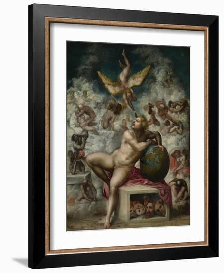 The Dream of Human Life, after 1533-Michelangelo Buonarroti-Framed Giclee Print