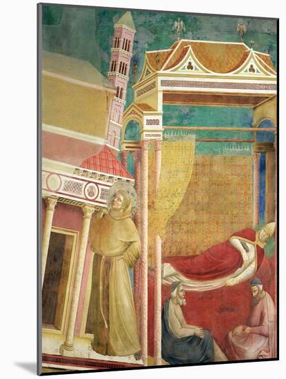 The Dream of Innocent III, 1297-99-Giotto di Bondone-Mounted Giclee Print