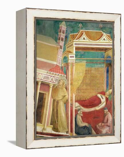 The Dream of Innocent III, 1297-99-Giotto di Bondone-Framed Premier Image Canvas