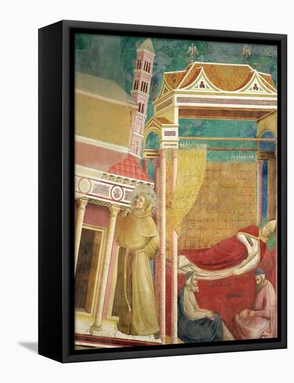 The Dream of Innocent III, 1297-99-Giotto di Bondone-Framed Premier Image Canvas