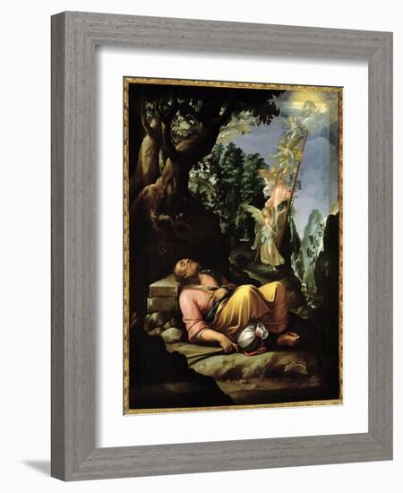 The Dream of Jacob-Alessandro Allori-Framed Giclee Print