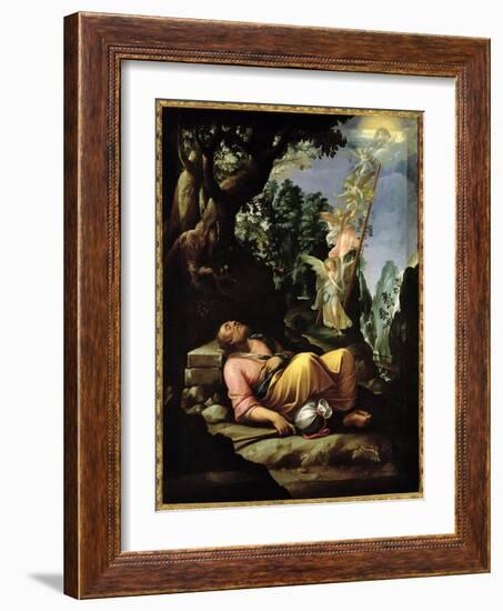 The Dream of Jacob-Alessandro Allori-Framed Giclee Print