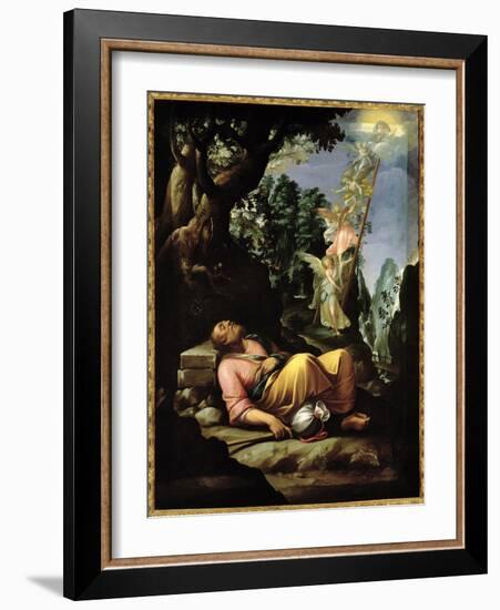 The Dream of Jacob-Alessandro Allori-Framed Giclee Print