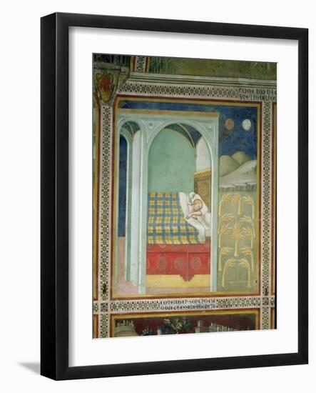 The Dream of Joseph, 1356-67-Also Manfredi De Battilori Bartolo Di Fredi-Framed Giclee Print