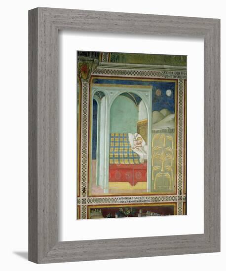 The Dream of Joseph, 1356-67-Also Manfredi De Battilori Bartolo Di Fredi-Framed Giclee Print