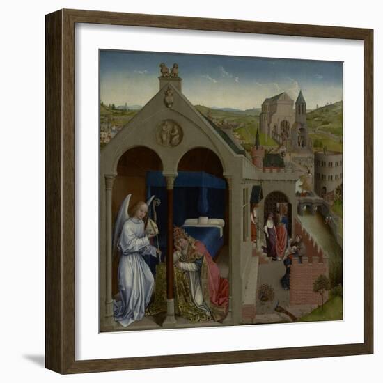 The Dream of Pope Sergius, C.1430-Rogier van der Weyden-Framed Giclee Print