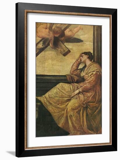 'The Dream of Saint Helena', 1570, (1909)-Paolo Veronese-Framed Giclee Print