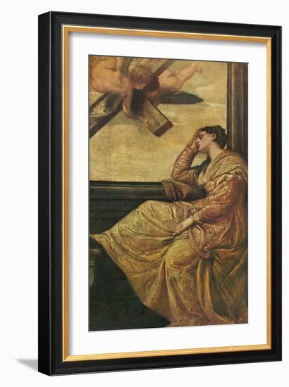 'The Dream of Saint Helena', 1570, (1909)-Paolo Veronese-Framed Giclee Print