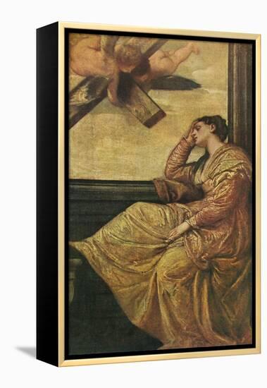 'The Dream of Saint Helena', 1570, (1909)-Paolo Veronese-Framed Premier Image Canvas