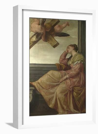 The Dream of Saint Helena, C. 1570-Paolo Veronese-Framed Giclee Print