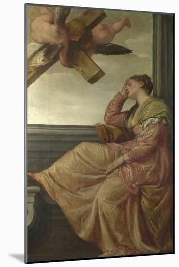 The Dream of Saint Helena, C. 1570-Paolo Veronese-Mounted Giclee Print