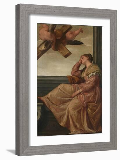 The Dream of Saint Helena, c.1570-Veronese-Framed Giclee Print