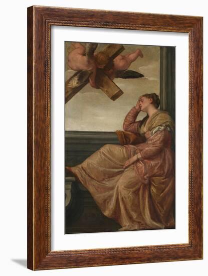 The Dream of Saint Helena, c.1570-Veronese-Framed Giclee Print