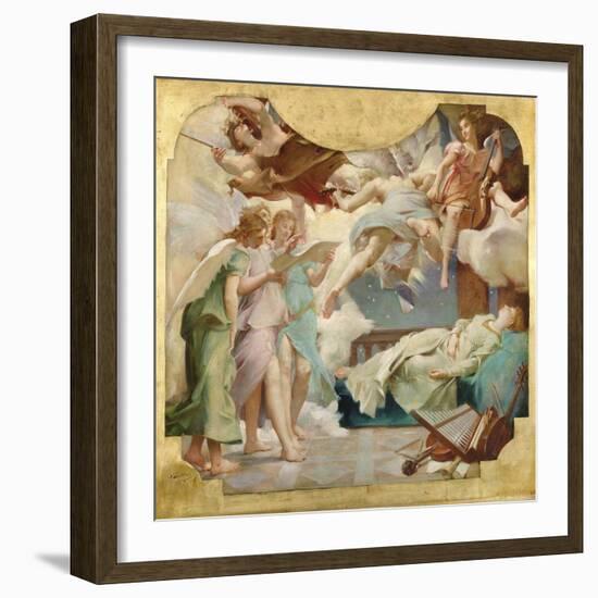 The Dream of St. Cecilia-Paul Baudry-Framed Giclee Print