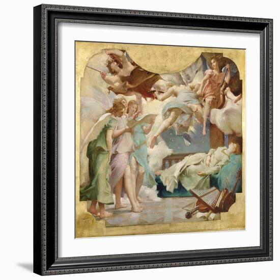 The Dream of St. Cecilia-Paul Baudry-Framed Giclee Print