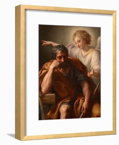 The Dream of St. Joseph, 1774-Anton Raphael Mengs-Framed Giclee Print