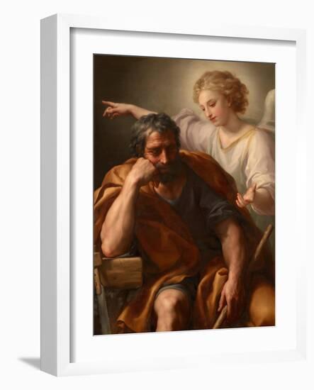 The Dream of St. Joseph, 1774-Anton Raphael Mengs-Framed Giclee Print