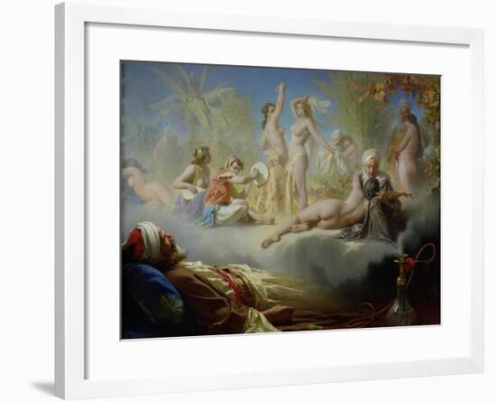 The Dream of the Believer, circa 1870-Achille Zo-Framed Giclee Print