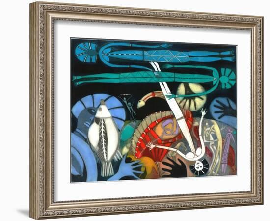 The Dream of the Fish - Falling Star-Annael Anelia Pavlova-Framed Giclee Print